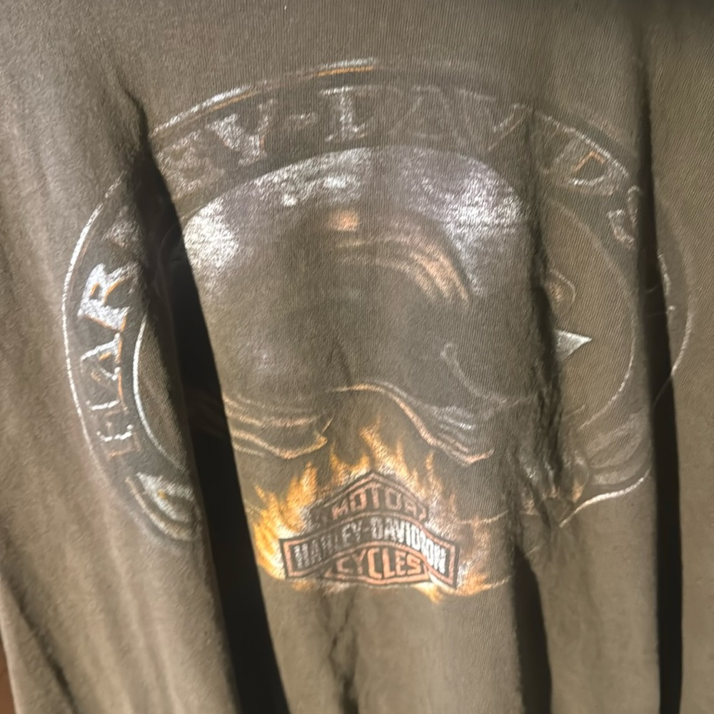 Men’s Large sleeveless Harley Davidson